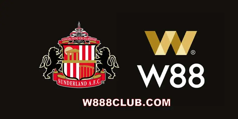 W88 ผู้สนับสนุนอย่างเป็นทางการของสโมสรซันเดอร์แลนด์
